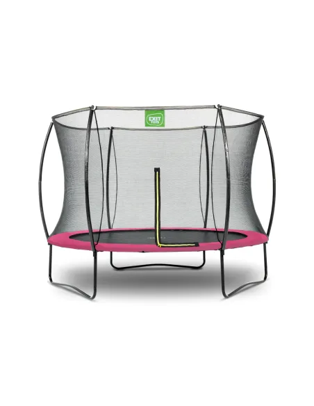 EXIT "Silhouette" trampolino ø244cm - rosa