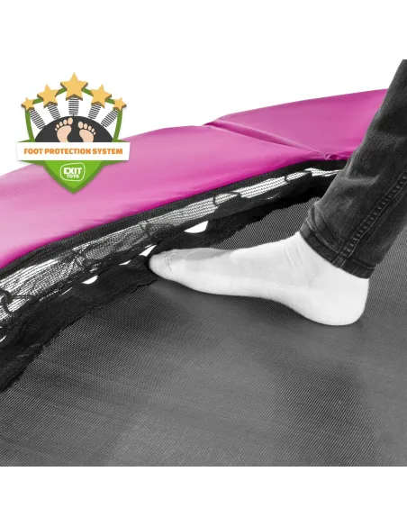 EXIT "Silhouette" trampolino ø305cm - rosa