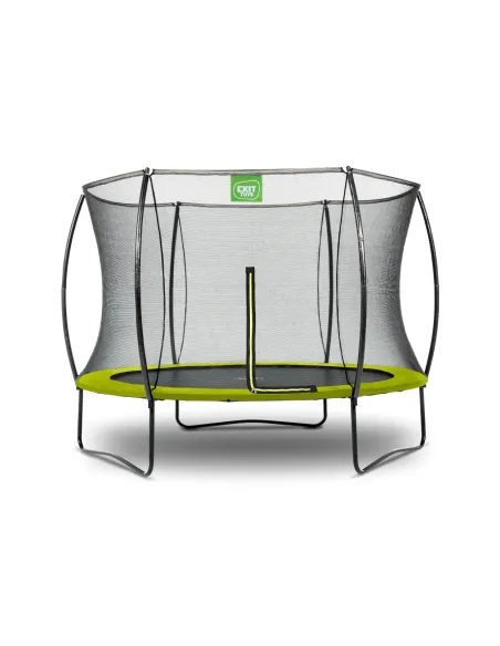 EXIT "Silhouette" trampolino ø244cm - verde