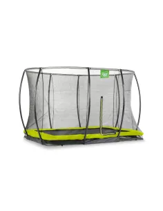 EXIT "Silhouette" trampolino da terra 214x305cm con rete... 2