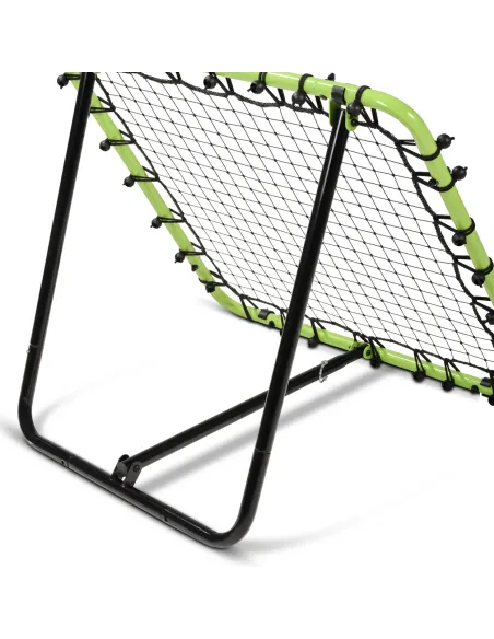 EXIT Tempo multisport rebounder 100x100cm - green/black Rimbalzatore multiposizione
