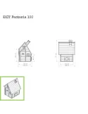 EXIT Casa in legno "Fantasia" 100