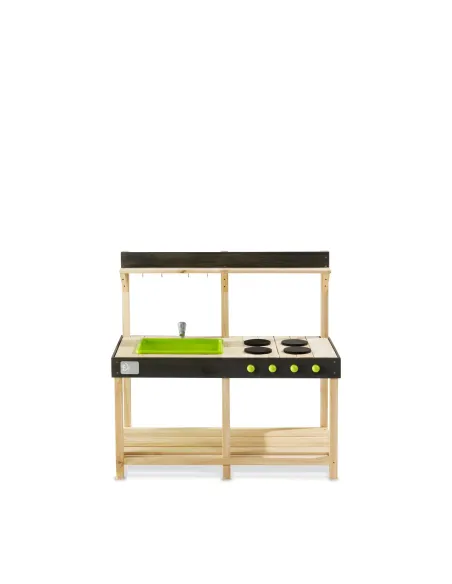 EXIT Cucina in legno da esterno Yummy 100 Altezza 98 cm. Larghezza 102 cm. Profondità 53 cm.