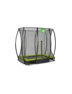 EXIT "Silhouette" trampolino da terra 153x214cm con rete... 2