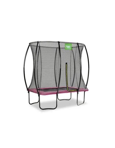 EXIT "Silhouette" trampolino 153x214cm - rosa