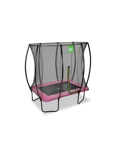 EXIT "Silhouette" trampolino 153x214cm - rosa