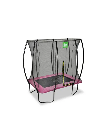 EXIT "Silhouette" trampolino 153x214cm - rosa