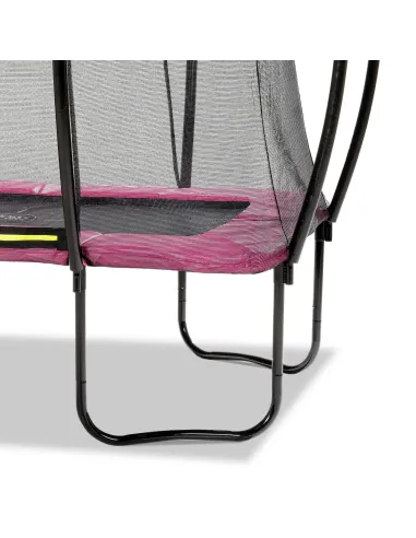 EXIT "Silhouette" trampolino 153x214cm - rosa