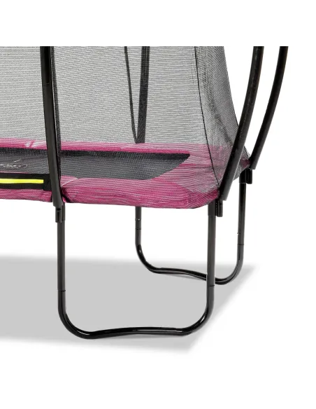 EXIT "Silhouette" trampolino 153x214cm - rosa