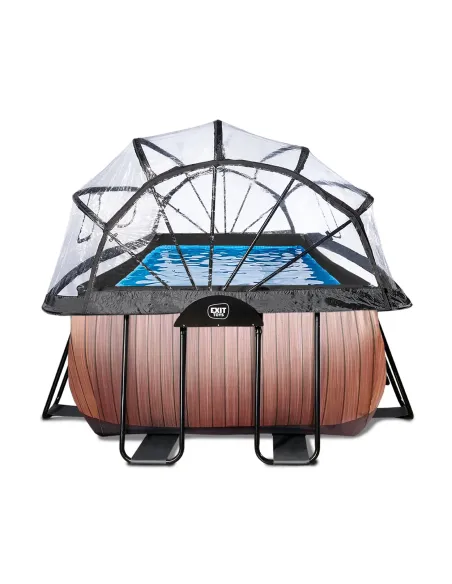 EXIT 30.47.53.10 piscina fuori terra Piscina con bordi Piscina rettangolare 13465 L Marrone