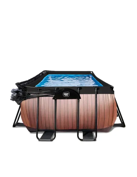 EXIT 30.47.53.10 piscina fuori terra Piscina con bordi Piscina rettangolare 13465 L Marrone