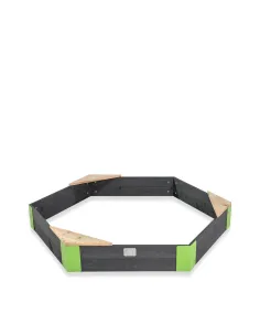 EXIT Sabbiera esagonale in legno "Aksent" 160x140cm