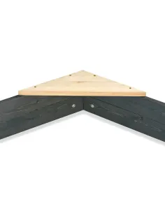 EXIT Sabbiera esagonale in legno "Aksent" 160x140cm 2