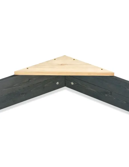 EXIT Sabbiera esagonale in legno "Aksent" 160x140cm