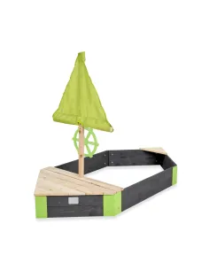 EXIT Sabbiera a barca in legno "Aksent" 190x90cm