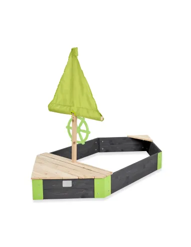 EXIT Sabbiera a barca in legno "Aksent" 190x90cm