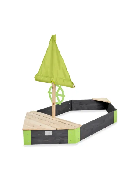 EXIT Sabbiera a barca in legno "Aksent" 190x90cm