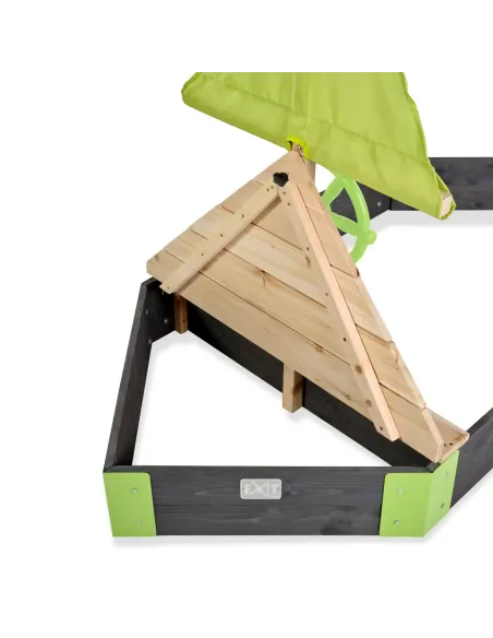 EXIT Sabbiera a barca in legno "Aksent" 190x90cm