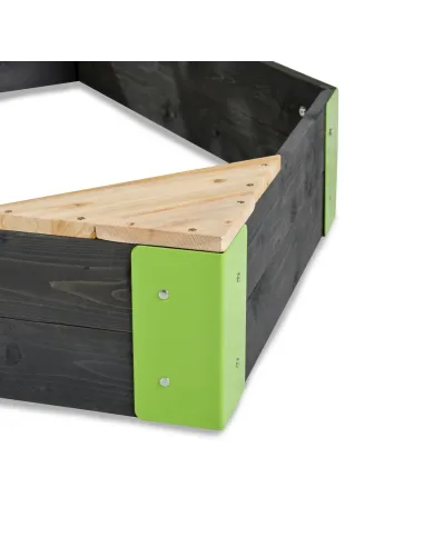 EXIT Sabbiera a barca in legno "Aksent" 190x90cm