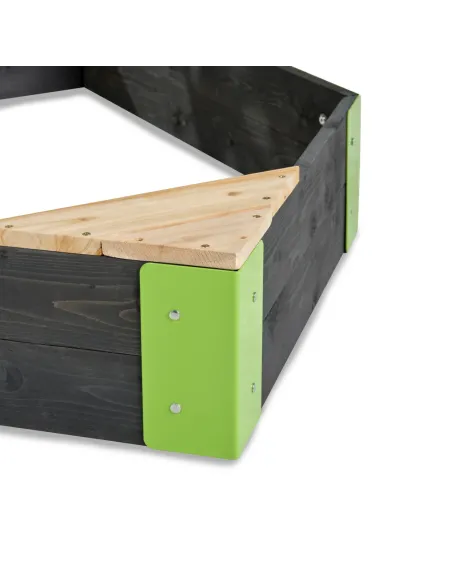 EXIT Sabbiera a barca in legno "Aksent" 190x90cm