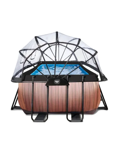 EXIT 30.57.53.10 piscina fuori terra Piscina con bordi Piscina rettangolare 12600 L Grigio