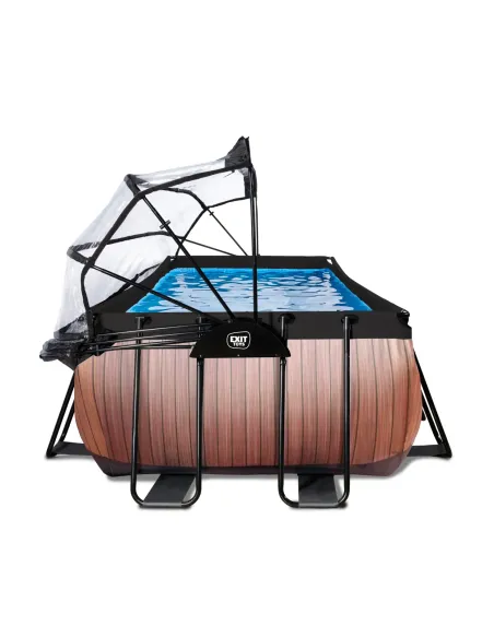 EXIT 30.57.53.10 piscina fuori terra Piscina con bordi Piscina rettangolare 12600 L Grigio