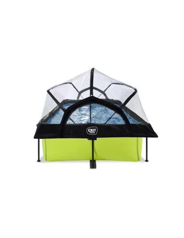 EXIT Lime pool 220x150x65cm with dome and...
