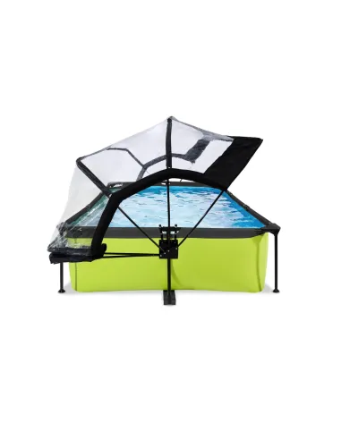 EXIT Piscina "Lime" 300x200x65cm con pompa a...