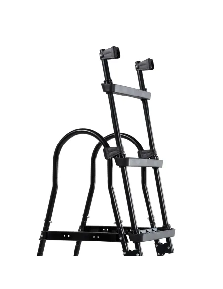 EXIT Scala per piscina per strutture di altezza 91-107cm - Nera