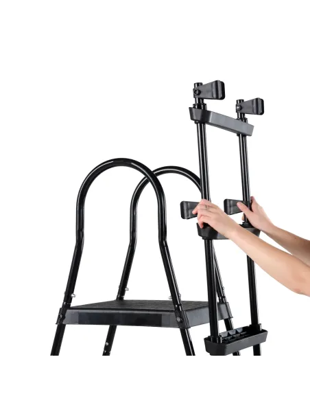 EXIT pool ladder for frame height of 108-122cm - black Scala