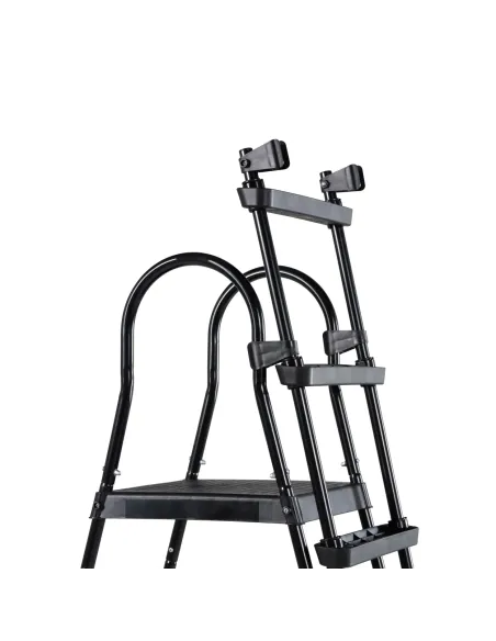 EXIT pool ladder for frame height of 108-122cm - black Scala