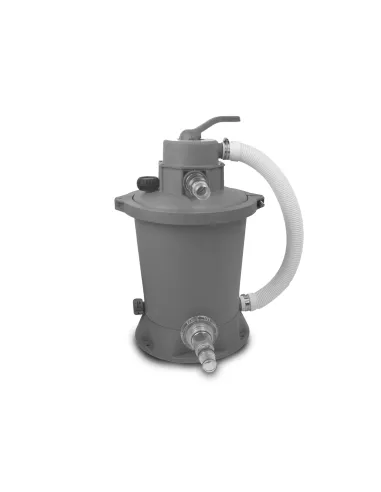 EXIT Wood pool ø488x122cm with sand filter pump...