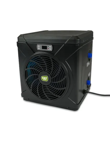 EXIT Black Leather pool ø360x122cm with dome...