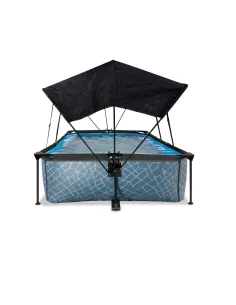 EXIT Stone pool 300x200x65cm with canopy and filter pump... 2