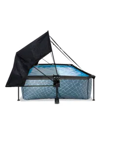EXIT Stone pool 300x200x65cm with canopy and filter pump... 2