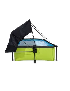 EXIT Lime pool 300x200x65cm with canopy and filter pump -... 2