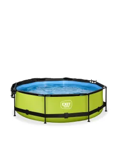 EXIT Lime pool ø300x76cm with canopy and filter pump -... 2