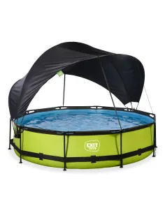 EXIT Piscina "Lime"  ø360x76cm con pompa filtrante,... 2