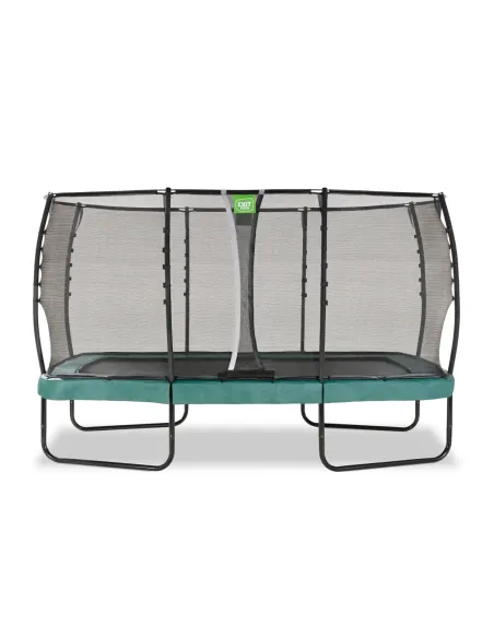 EXIT Trampolino "Allure Premium" 244x427cm - Nero