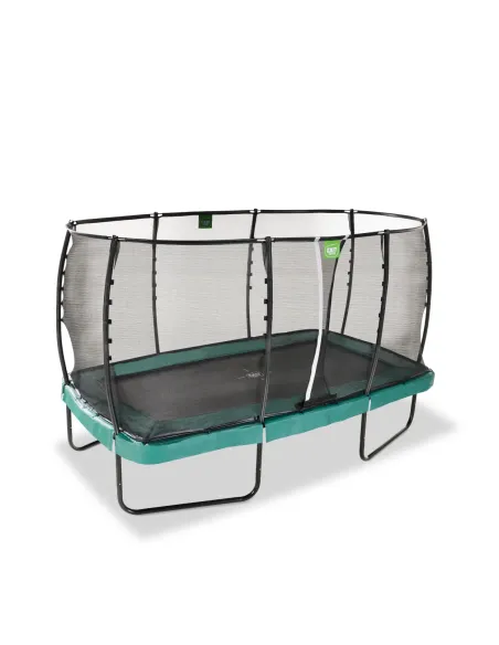 EXIT Trampolino "Allure Premium" 244x427cm - Nero