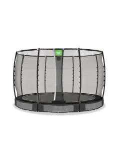 EXIT Trampolino da terra "Allure Premium" ø366cm - Nero