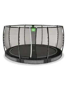 EXIT Trampolino da terra "Allure Premium" ø427cm - Nero 2