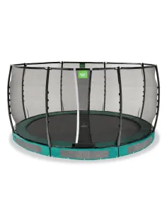 EXIT Trampolino da terra "Allure Premium" ø427cm - Verde 2