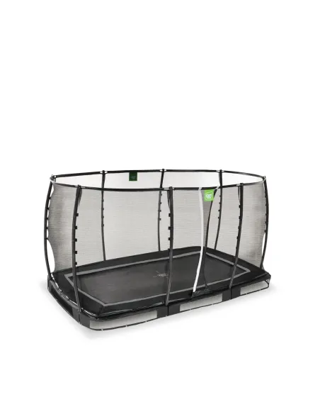 EXIT Trampolino "Allure Premium"  214x366cm - Nero