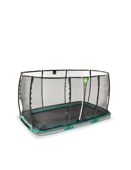 EXIT Trampolino "Allure Premium" 214x366cm - Verde