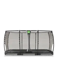 EXIT Trampolino  da terra "Allure Premium"  244x427cm - Nero
