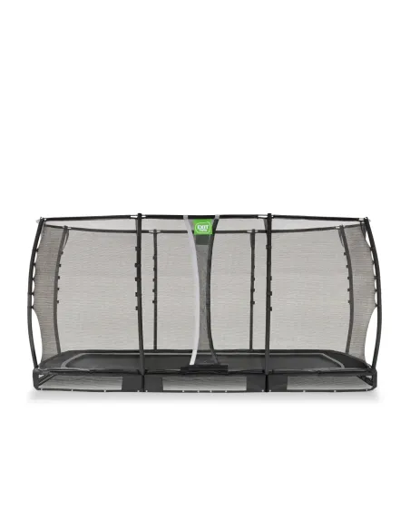 EXIT Trampolino  da terra "Allure Premium"  244x427cm - Nero