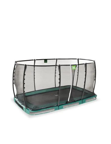 EXIT 08.65.84.20 trampolino da cortile e per attività ricreative Esterno Rettangolare Molla elicoidale Trampolino interrato