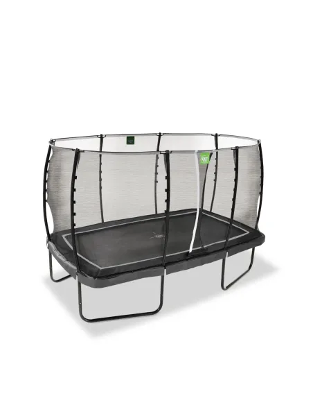 EXIT "Allure Classic" trampolino 214x366cm - nero