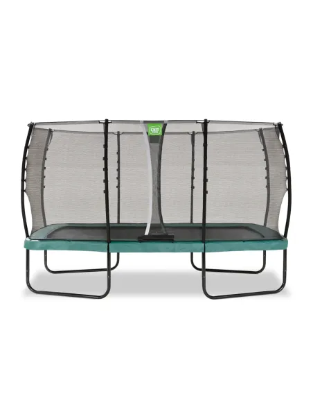 EXIT "Allure Classic" trampolino 244x427cm - verde